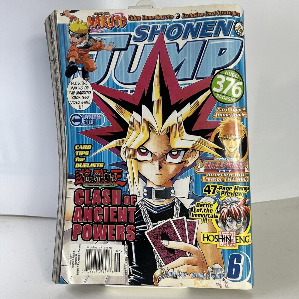 Shonen Jump Magazine Manga (Viz Media, June 2007, Vol 5, Issue 6 No.54)